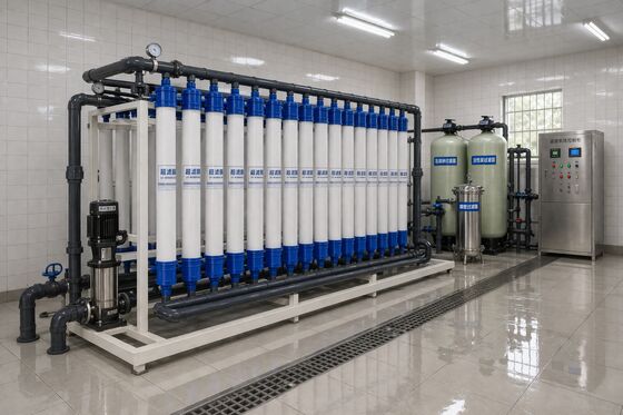 Equipo de ultrafiltración UPVC Ultrafiltración Tratamiento del agua en la leche
