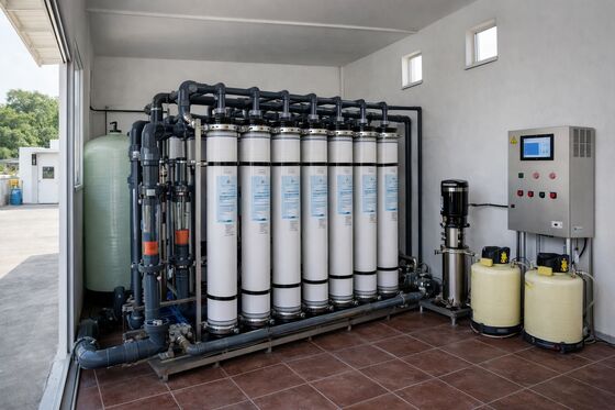 Equipo de ultrafiltración UPVC Ultrafiltración Tratamiento del agua en la leche