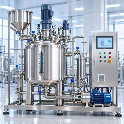 800L Powder Dissolving Mixing System with High Shear Mixer and SS316L Tank