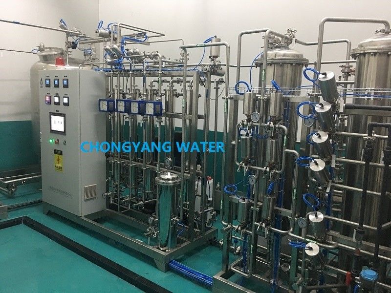 Sistema de agua purificada con pruebas de materiales y registro de soldadura para la industria farmacéutica