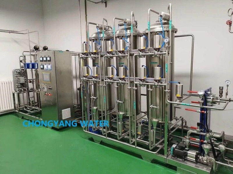 Sistema de tratamiento de aguas del acero inoxidable 304 316 del sistema de agua de EDI WFI Pharma en industria farmacéutica