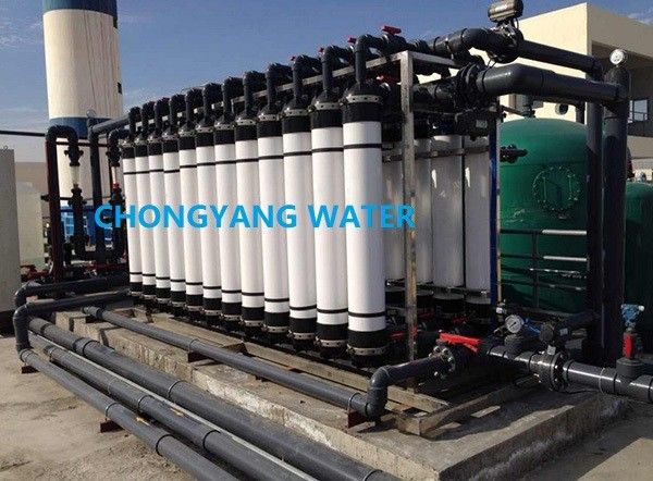 Planta de ultrafiltración del acero inoxidable del sistema de membrana del filtro de agua de la ultrafiltración auto de UPVC
