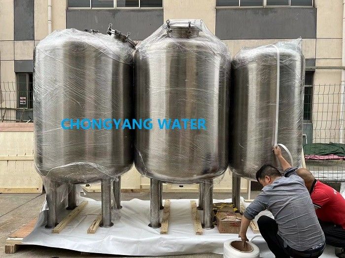 El tanque de agua purificado estéril purificador de agua del tanque de acero inoxidable de 200 litros a 20000 litros